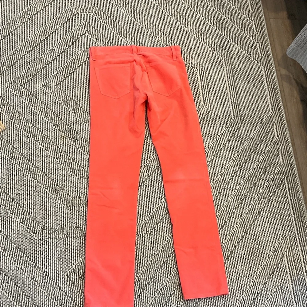 GAP Women's Bright Coral Straight Leg Jeans corduroy thin cotd